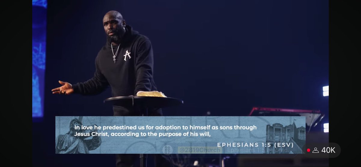hannsbrainn's tweet photo. Week two of @PhilipAMitchell preaching through Paul’s letter to the Ephesians📝 
what a powerful message today!

Ephesians 1:3 

“Praise be to the God and Father of our Lord Jesus Christ, who has blessed us in the heavenly realms with every spiritual blessing in Christ.” AMEN🕊️ https://t.co/M7E6Nru7f9
