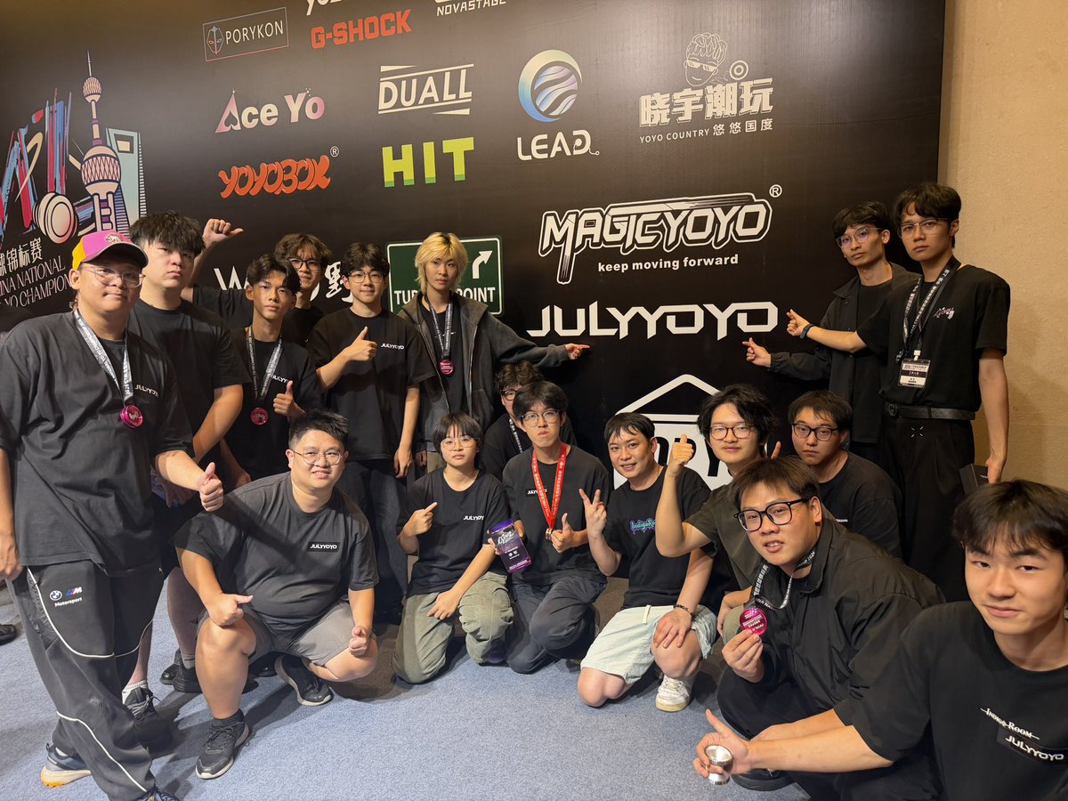 JULYYOYO_44's tweet photo. Team JULYYOYO
CYML2026 Finals Results

1A
13th Wu Zhengqi | LifEter 7075
17th Zhang Yufu | AXONO NEXUS
21st Liang Yihui | FLUROS

5A
3rd 🥉 Wang Ruitao | STUBBORN2025
9th Shi Jiaru | STUBBORN2025
15th Yang Yingyu | AXONO NEXUS

Women’s
2nd 🥈 Zhong Yuting | Prototype

#ヨーヨー https://t.co/zppRKiihqB