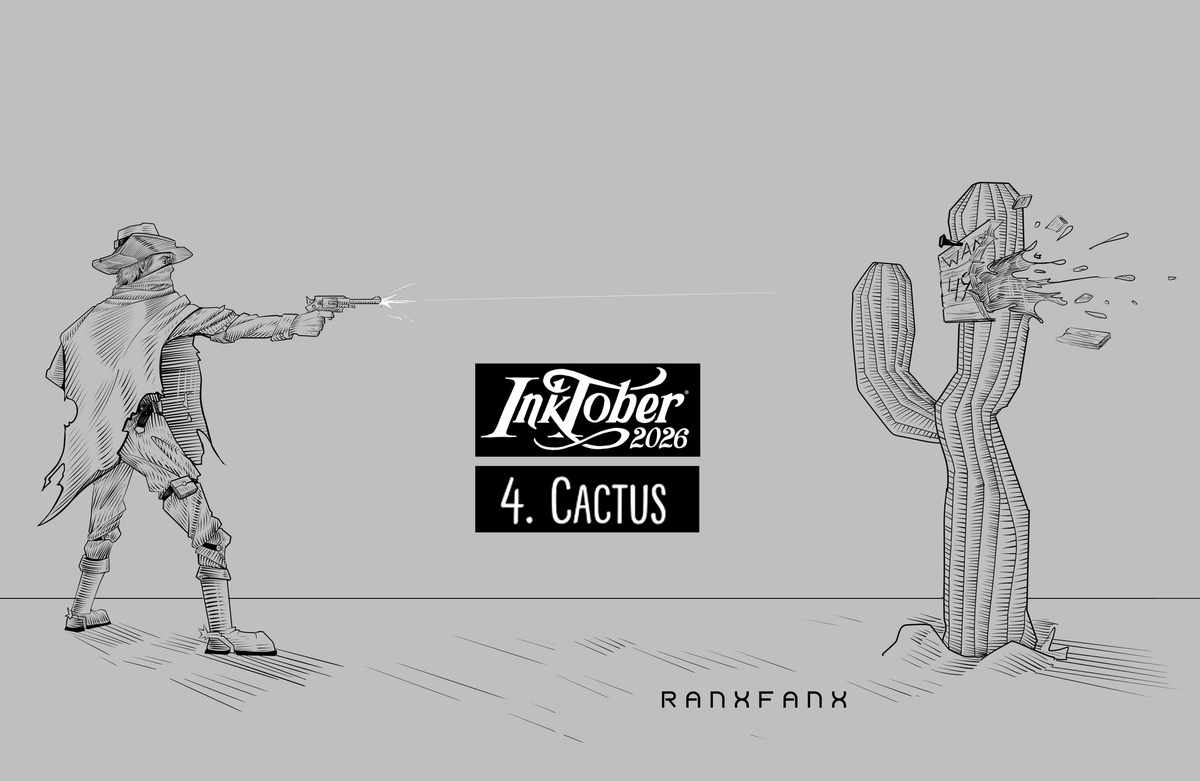 ranxfanx's tweet photo. #digitalart #art #inktober2026 #inktober #cactus https://t.co/JMGKofK9ek