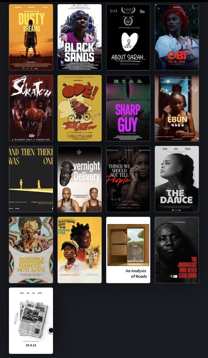 oduwolebayo's tweet photo. The category is Saving Cinema vol. 1-5

Tickets to the island edition this coming Saturday are live!
Get em at the link below and see you there!

https://t.co/SfysyUjDAQ https://t.co/yLPpRUtVeX