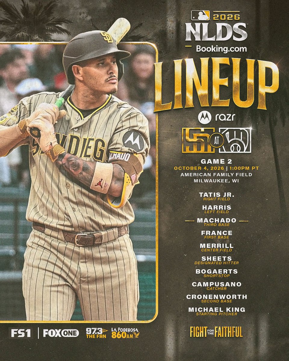 [LIVE] (MLB) SD @ MIL 2026國聯分區系列戰 G2 - 棒球 - PTT.BEST 批踢踢爆文