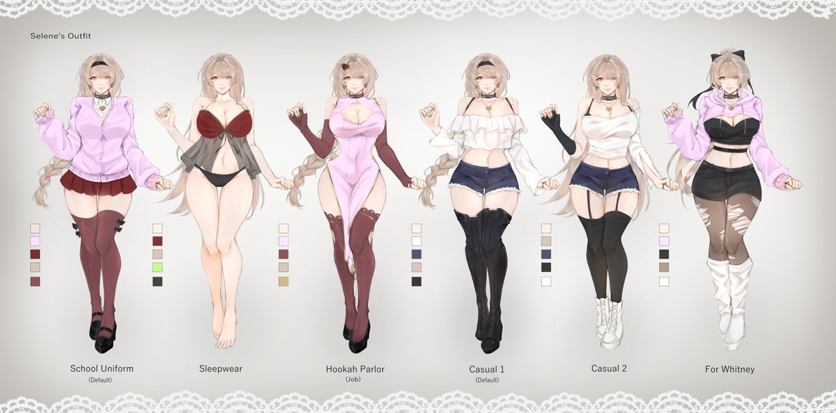 Akixxrosem's tweet photo. Finally done making a short intro for Selene ^^

#dol #dolpc #DegreesofLewdity https://t.co/jGPdxpg61b
