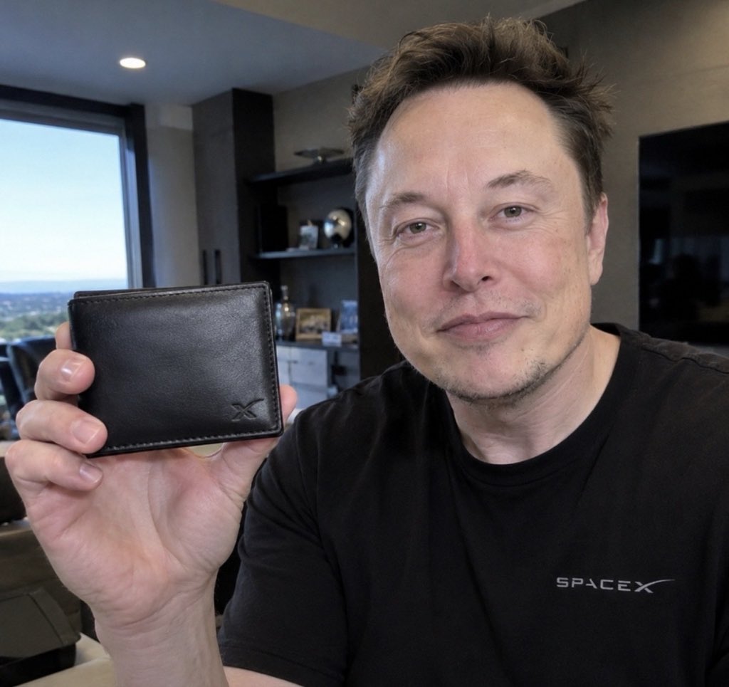 Ceoofteslaviwb's tweet photo. You find Elon Musk’s wallet. What do you do with it? 👛 https://t.co/mPq6px42KJ