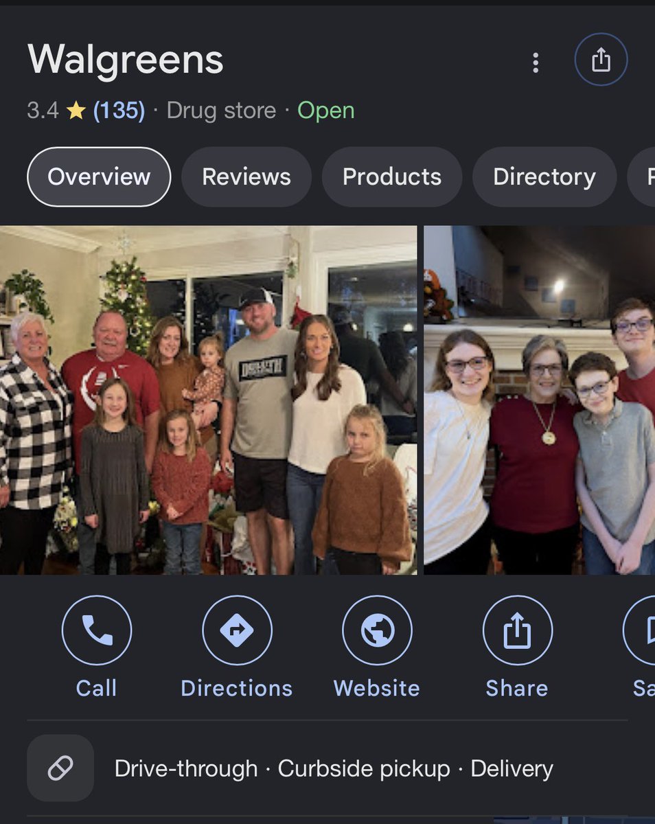 spudbrennan's tweet photo. Whos grandma uploaded their christmas pics as a walgreens photo https://t.co/80zinECbpg