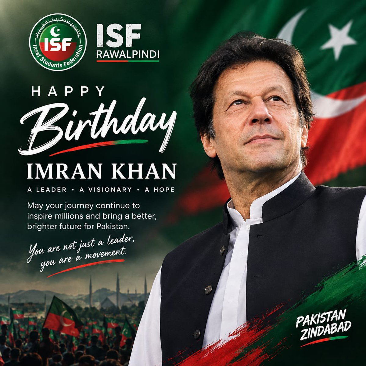 burhanbutt_'s tweet photo. Happy Birthday PM Imran Khan Sahab love u Sir. 🎂💐❤ https://t.co/Dfab3L5K5T