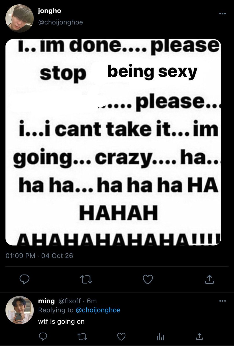 bearjjongo's tweet photo. that one time jcnghc got so drunk he accidentally came out as a gay horny yearner https://t.co/eL36SBgJuI