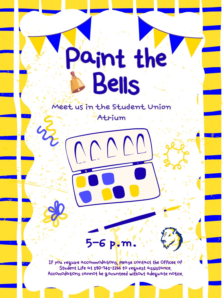 SEOSL's tweet photo. Homecoming Week starts NOW.

Storm the Union: 11 a.m. to 12, SU Atrium. Pep rally, Swearengin Bell, Sparks and SE Cheer. See full lineup...https://t.co/KsIU1gGL0u

Paint the Bells: 5 to 6 p.m., same spot.

Full week: https://t.co/THDANbRu9m

#RiseHere #TexomasUniversity #SELegacy https://t.co/8i0HYJHAu7