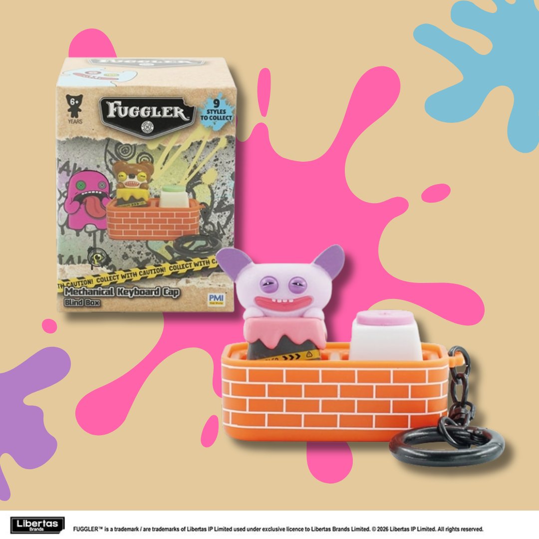 plazastyle's tweet photo. ＼キモくてかわいい不思議な魅力...🦷／

『FUGGLER (ファグラー)』デザインのキーキャップがラインアップ！🦷👅

バッグに付けてチャームとしても、お手持ちのキーボードをかわいくデコってもOK！
カチカチと心地良いクリック感で気分転換にもぴったり💡

ブラインドボックス仕様なので、どのデザインが入っているかは開けるまでのお楽しみ🌟

📌8種+シークレット1種の全9種🪄
📌ランダムの為デザインは選べません。

🔗https://t.co/Qr6qw95dF4