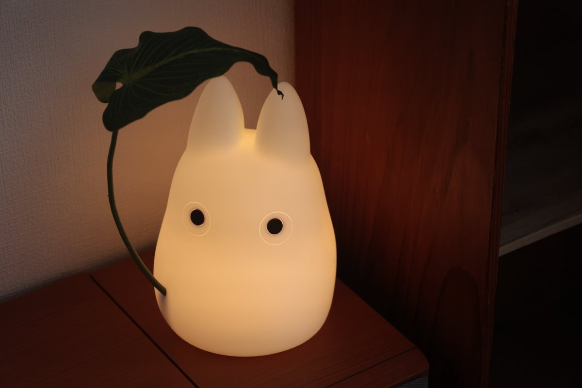 ghibli_dongurep's tweet photo. ⭐️再入荷⭐️

やわらかな灯りをお部屋に届ける
小トトロのランプが再入荷いたします🌱

明るさは3段階に調整でき、寝室やリビングなど
置く場所に合わせてお好みの明るさをお楽しみいただけます✨

おうち時間にぴったりなアイテムです。
.

となりのトトロ
小トトロのほんのりランプ ¥12,100

10/24(土)再入荷。