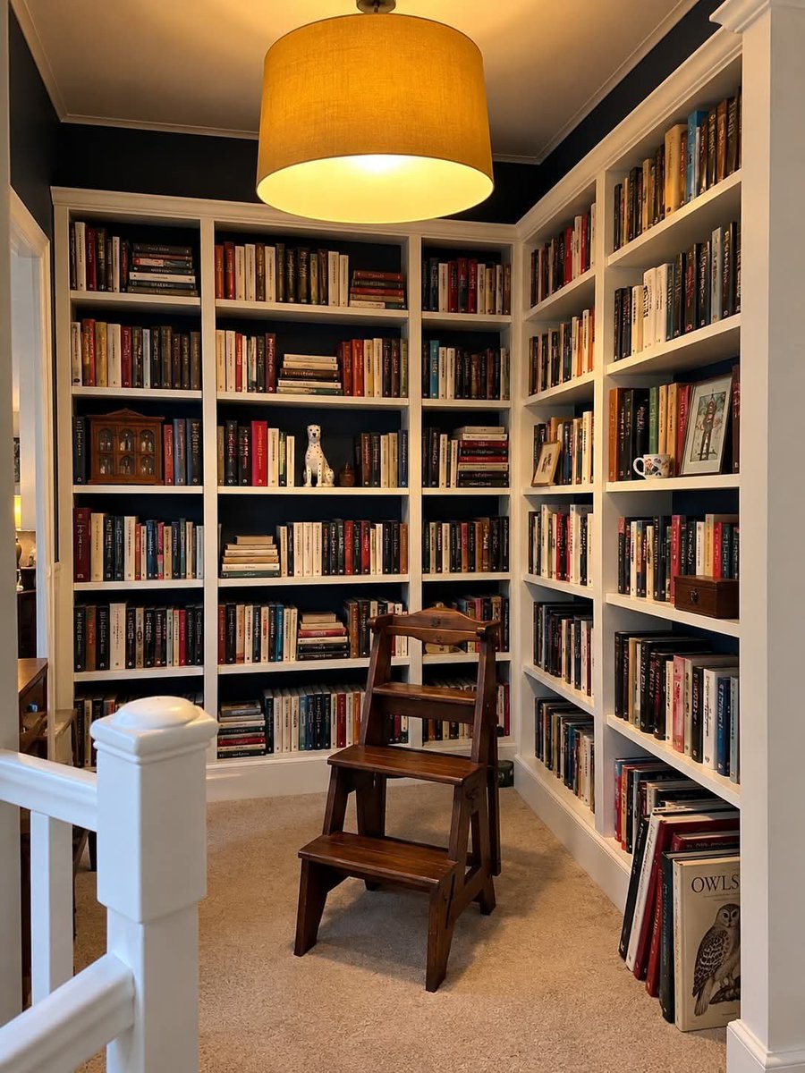Pergament_F's tweet photo. "A personal library is a quiet map." Umberto Eco https://t.co/Ou7u8YjJ0x