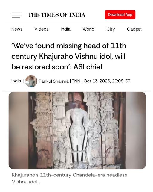 Jhunjhunuwala_'s tweet photo. "Go and ask the deity itself to do something now. You say you are a staunch devotee of Lord Vishnu. So go and pray now." https://t.co/30IuPGasbS