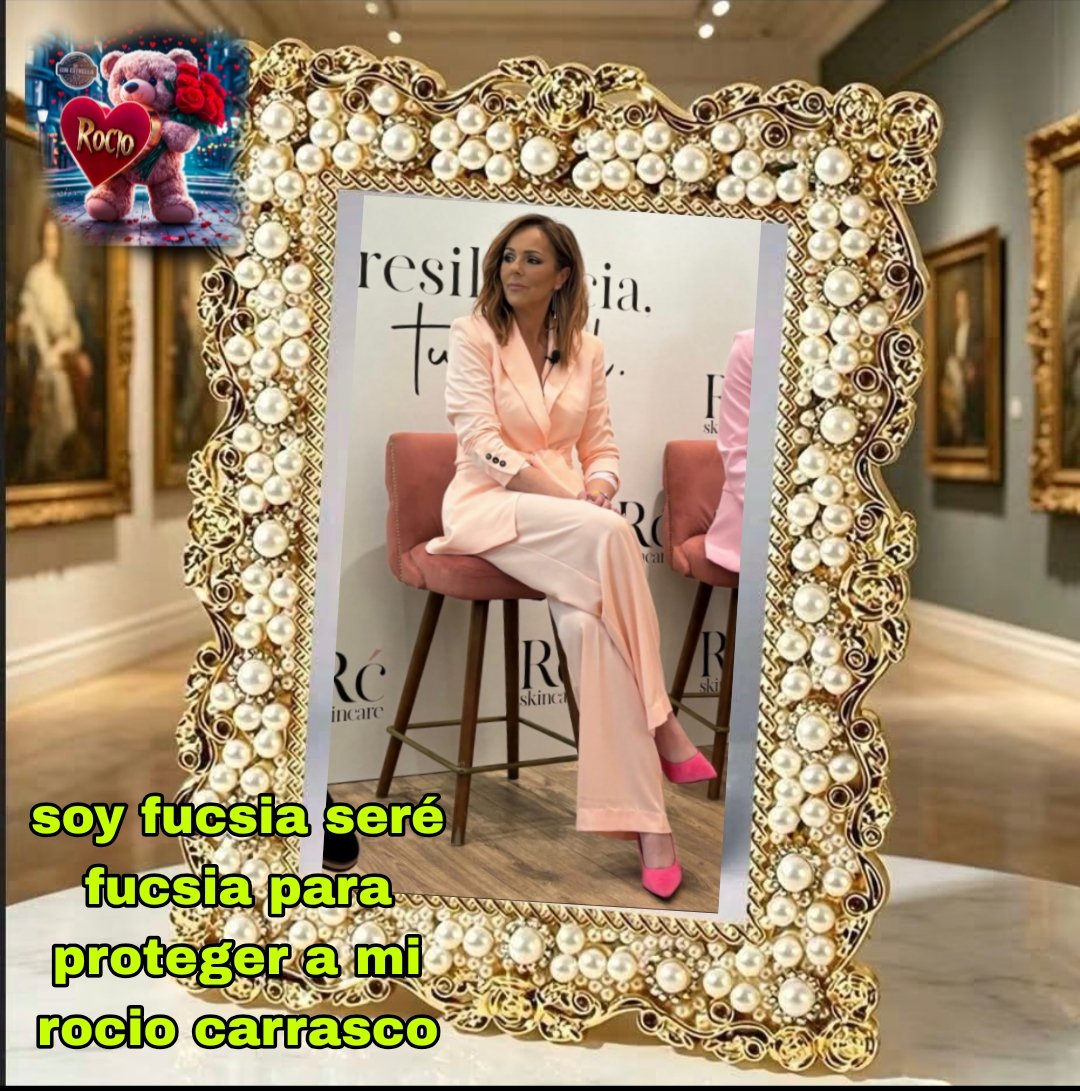 AuroraGonzlezM6's tweet photo. Buenos días 💋 mi Gente bellas, feliz lunes fucsia. No te soltare de la mano nunca mi rocío carrasco mohedano.
#APOYOROCIO19O #MareaFucsiaRC
#ROCIOCARRASCOTIENERAZON
#ADMALTRATADORPSICOPATA un maltratador nunca puede ser buen padre #ROCIOYOSITECREO ❤️💛💜😘🫂👠🌹🫶 https://t.co/r6AdLZn2rt