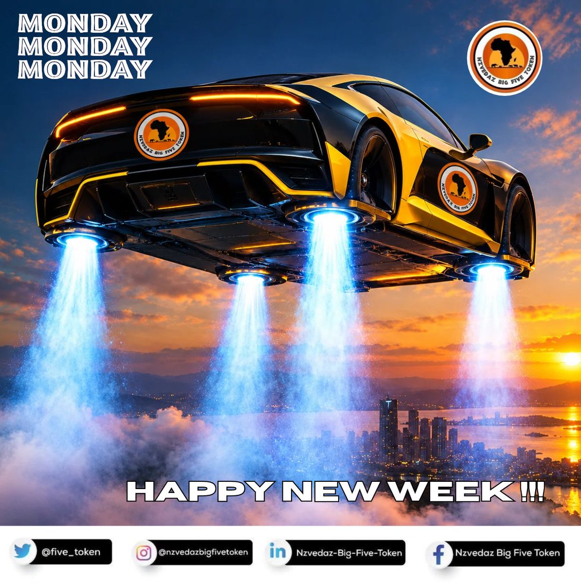 five_token's tweet photo. 🟢☀️ 𝐌𝐎𝐍𝐃𝐀𝐘 𝐌𝐎𝐓𝐈𝐕𝐀𝐓𝐈𝐎𝐍 | 𝐁𝐅𝐓 🦁🪙
A new week brings new opportunities to learn, build, and move forward! 🚀Stay focused on the vision, keep educating yourself, and remember that strong communities are built through consistency, patience, and unity. Every step counts when we're working toward something bigger. 💪🏾🔥

Let’s make this Monday count, Big Five family! 🧡🖤

NZVEDAZ BIG FIVE TOKEN — BUILDING WITH PURPOSE.

#𝐁𝐅𝐓 #𝐍𝐳𝐯𝐞𝐝𝐚𝐳𝐁𝐢𝐠𝐅𝐢𝐯𝐞𝐓𝐨𝐤𝐞𝐧 #𝐌𝐨𝐧𝐝𝐚𝐲𝐌𝐨𝐭𝐢𝐯𝐚𝐭𝐢𝐨𝐧 #𝐍𝐞𝐰𝐖𝐞𝐞𝐤𝐍𝐞𝐰𝐆𝐨𝐚𝐥𝐬