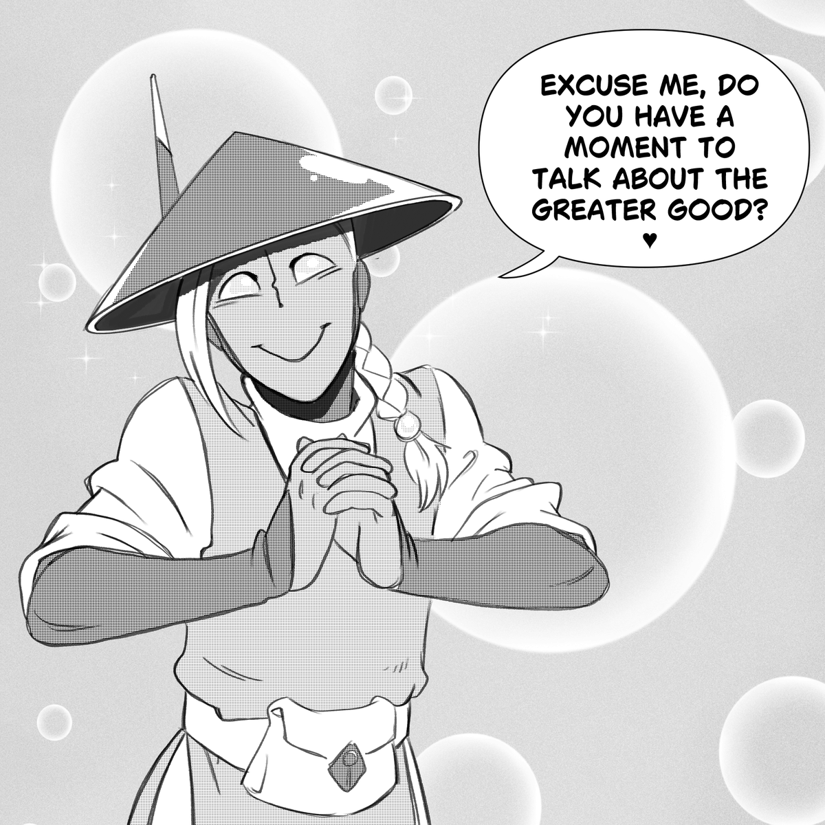 Skullivander's tweet photo. It was worth a try.

Hanii belongs to the wonderful @m0pan_40k! https://t.co/gp1KM2qc0d
