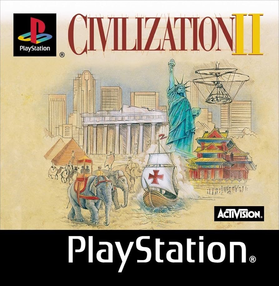 waschkuecheAlu's tweet photo. @8biteric Civilization II on the PSX! We couldn't afford a PC back then, so I rented the PlayStation version and ended up playing it the entire weekend. Completely surprised me and got me hooked on the franchise for life! 🌍🏛️🎮🔥 https://t.co/Xqx9OUWlGK