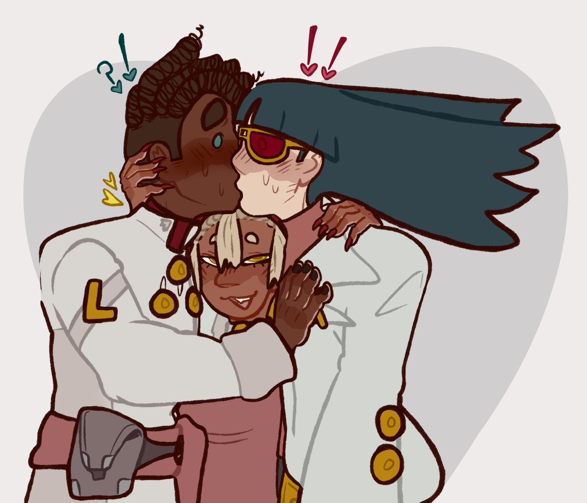 DailyPolymo's tweet photo. Polymo Posting Day 14

Gil making her boyfriends kiss, as they should, as they should. https://t.co/VwNGabTFUQ