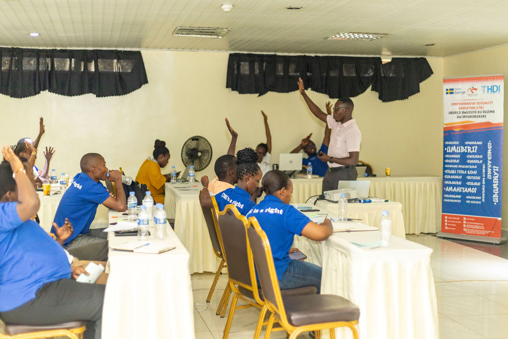 dreamvillage6's tweet photo. Safeguarding is a skill, not a policy on a shelf.

Dream Village staff from every program trained on SEAH and GBV law, with @HDIRwanda .

What makes safeguarding real in your org? https://t.co/YIFguqa78g