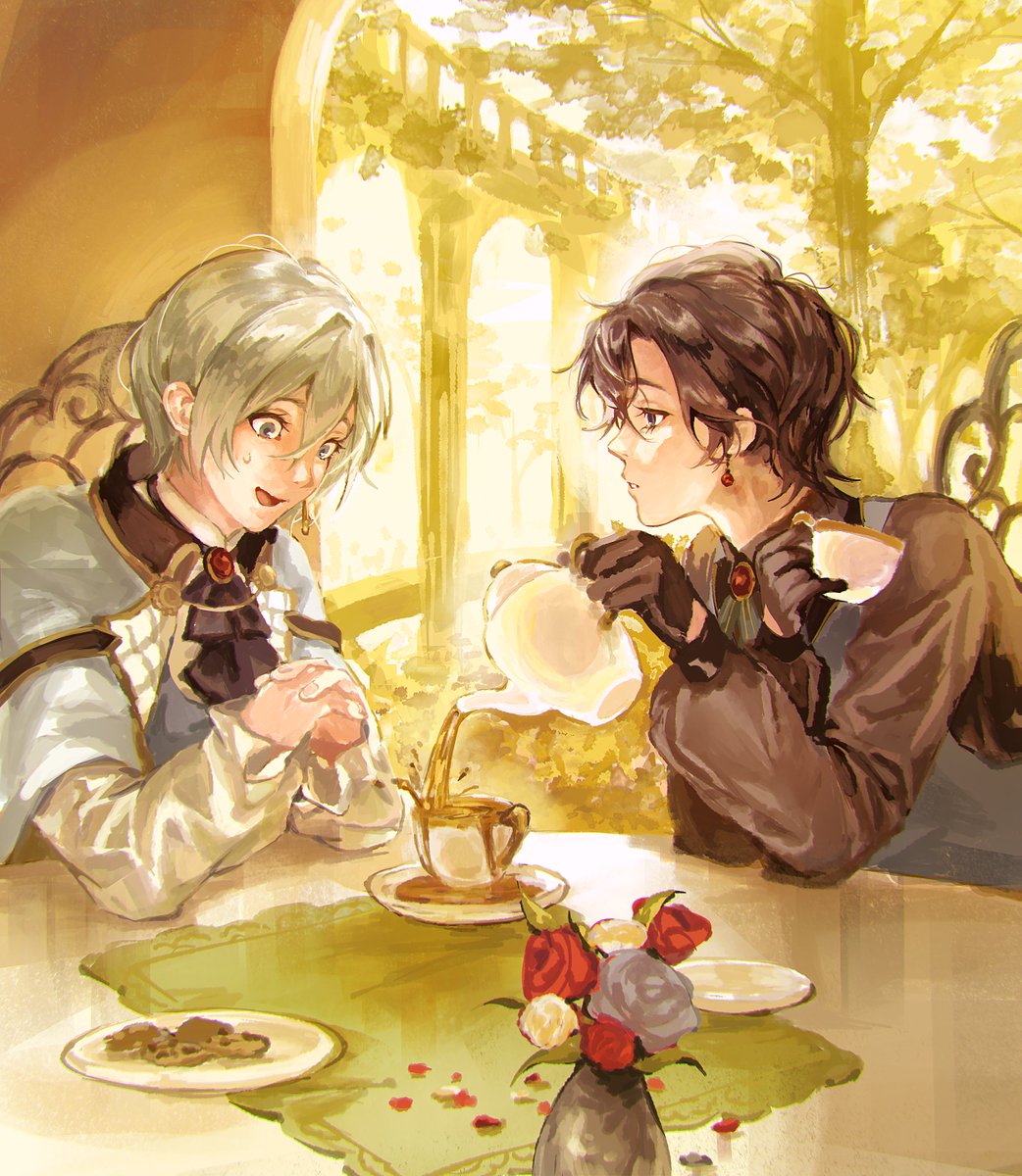 gumshoue's tweet photo. day 1: tea
#kanamafuweek2026 https://t.co/G8Bq4MLMfm