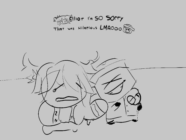 str333tlight's tweet photo. had this happen in a public server and couldn't resist to draw it.
#forsakenroblox #forsakenfanart 
-i was the elliot- https://t.co/8BP5HT1GcS