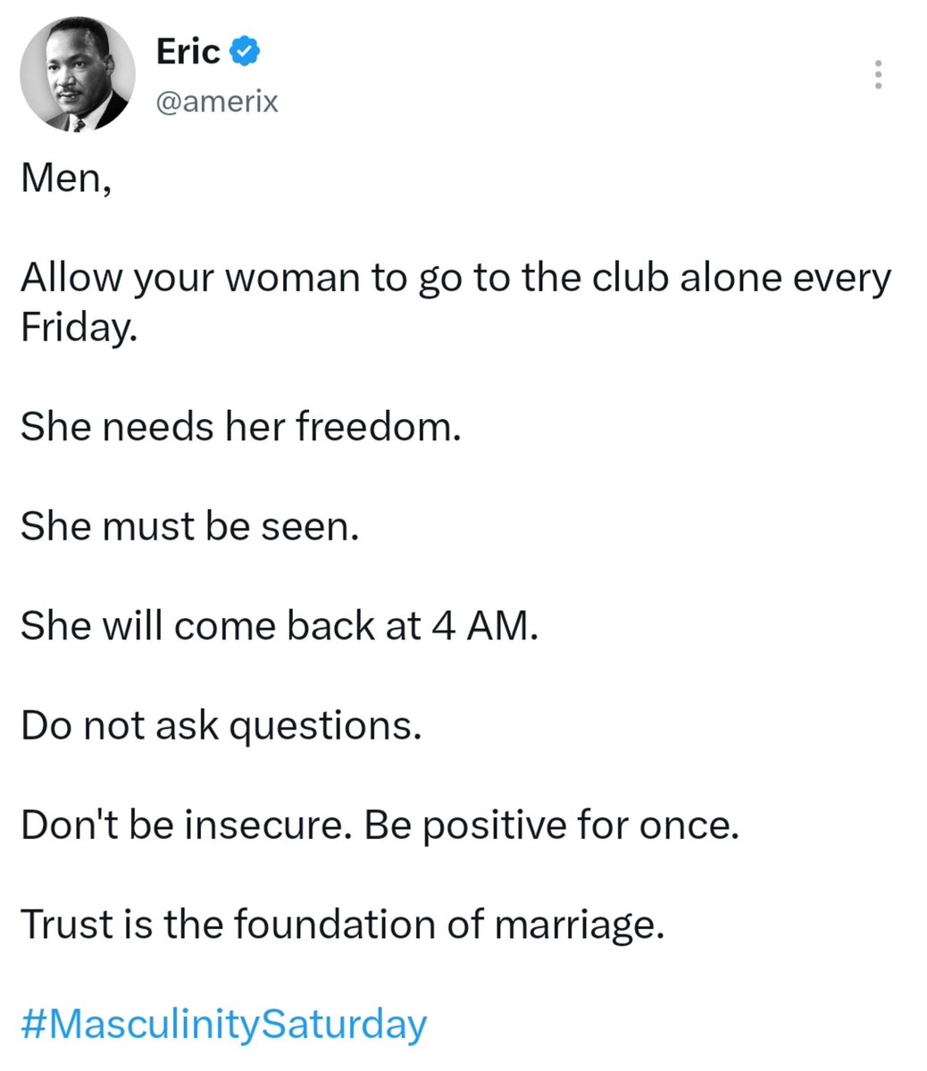 Entr_dawood's tweet photo. What's this kind of masculinity teaching, this is misleading young men. You should avoid such content. 

How can you encourage young men to sleep with other men's wives??? https://t.co/h0PXdL0YDf