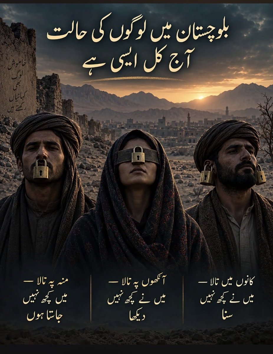 BALOCHSAAB2011's tweet photo. @ImranRiazKhan @PrettyP15410312 بکر سے مسئلہ ہے تو یورپ میں جاکر مقدمہ کیجیے پاکستان میں اسکی معصوم فیملی کو بار بار ہراساں کرنا سراسر ظلم اور نا انصافی ہے۔
لیکن ان ان جنریلوں نے ہزاروں بلوچ نوجوانوں کو لا پتہ کرکے جعلی مقابلوں میں قتل کیا https://t.co/LWPIfTPMzM