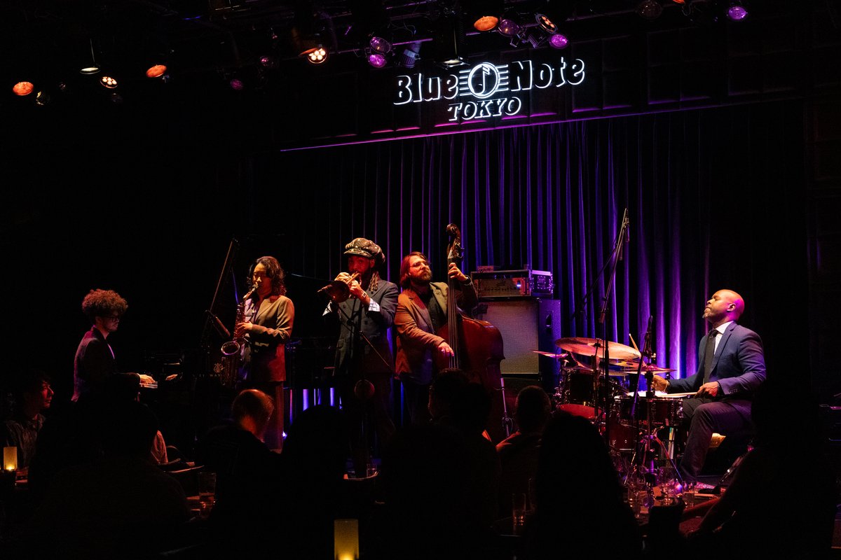 BlueNoteTokyo's tweet photo. 【LIVE PHOTO】
ULYSSES OWENS JR. &amp; GENERATION Y
2026 9.25 fri., 9.26 sat.

▼Setlist &amp; Photo Gallery
https://t.co/Oe8ktoJcky 
Photo by Jun Ishibashi

@UlyssesOwensJr @erenaterakubo https://t.co/JlYtca0RQo