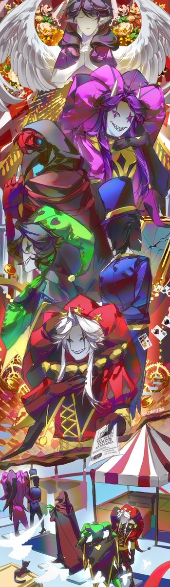 kakaOssom25's tweet photo. #tfc #tfcfanart #thefreakcircus
Welcome to the circus 🎪🎟️

Tap to see the full illustration ^^ https://t.co/InW3YSR8uQ