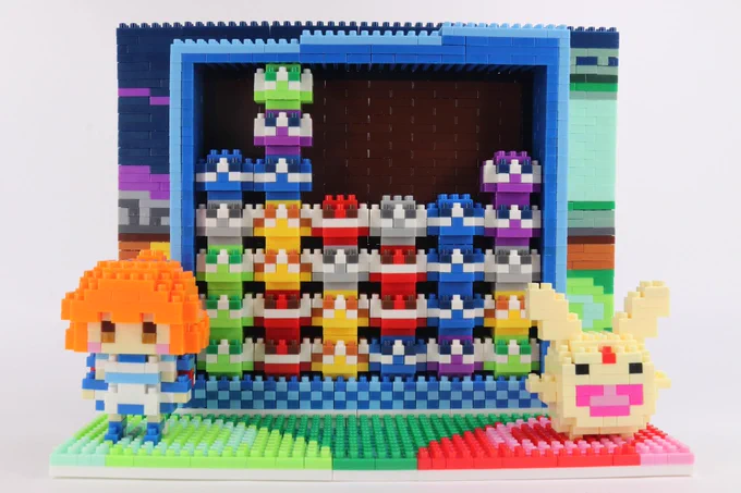 Image from 【公式】ミタクルブロック@2Dイラストを3Dブロック化 (@mitacleblock)