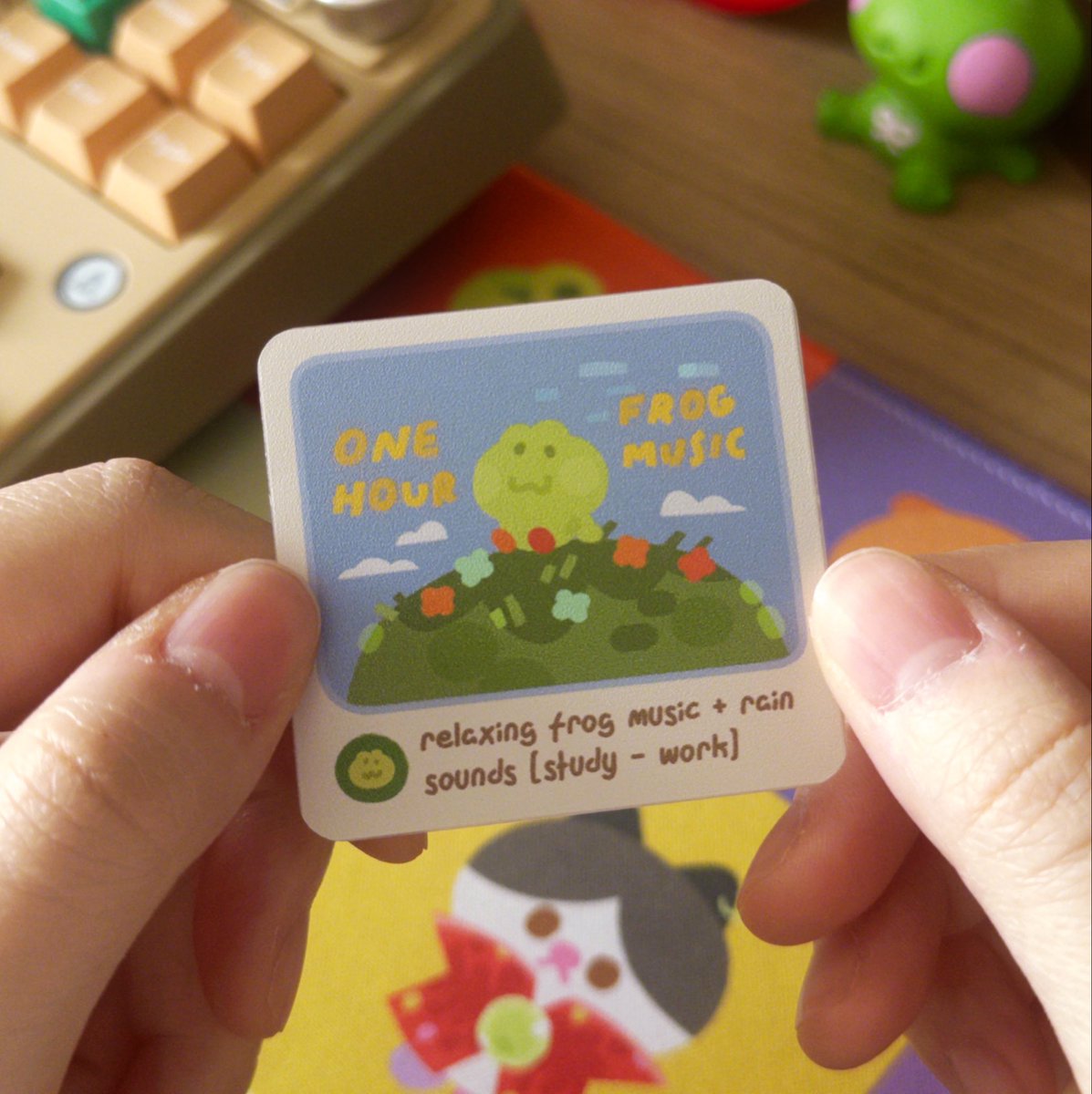 purizilla's tweet photo. I just love making stickers 🙂‍↕️
Also today is the last day to submit your comifuro pre-orders!! 💌

#cf23 https://t.co/Hng07QPAuV