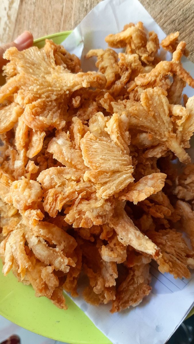 aenaheinm's tweet photo. kalian suka jamur crispy ga by? 🤤

aku suka bgt pls jajan ini dari kecil ☝🏻😭 https://t.co/sB7dq4XN1x