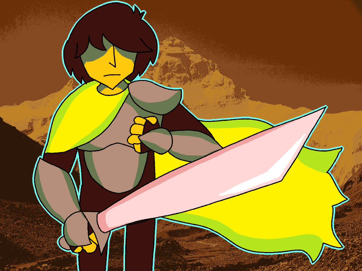 xFRENZYFRENx's tweet photo. Post-Scratch Kris (based on something @_omoriboy drew once)
#deltarune #krisdreemur #kris #undertale #postscratch https://t.co/OSMLMCErIj