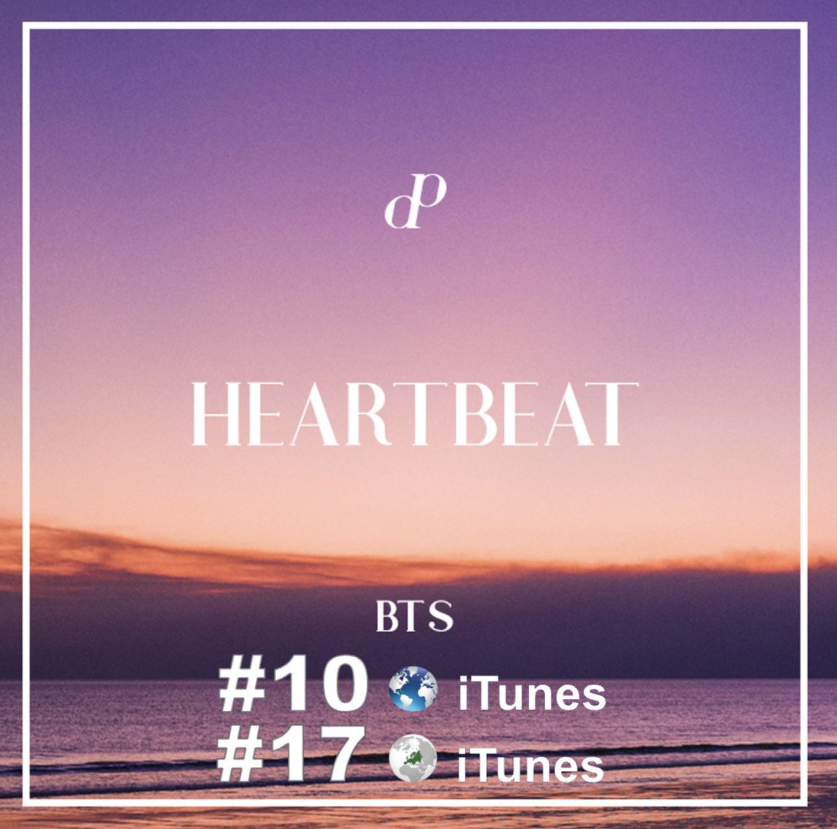 WORLDMUSICAWARD's tweet photo. #BTS’ “HEARTBEAT” re-enters the Top 10 of the Worldwide iTunes Song Chart at #10 (+17), and shoots to #17 (+19) on European iTunes, after re-peaking at #1 in 14+ countries and #17 on US iTunes since BTS performed it for the 1st time ever on Friday, October 16 at their 2nd sold-out concert in Santiago, Chile! The song originally debuted at No. 1 on Worldwide iTunes upon its release over 7 years ago, on June 29, 2019, and reached #1 in over 50 countries! 💪 💓💥🔝🔟🌎🎵➕🚀1⃣7⃣🇪🇺& 📈🇺🇸🎵➕🥇✖️1⃣4⃣🌎👑👑👑👑👑👑👑💜

BTS is currently #13 on the Global Digital Artist Rank! 
 
"HEARTBEAT" on iTunes (14x #1)
#1. Belarus
#1. Bulgaria
#1. Chile
#1. Colombia
#1. Dominican Republic
#1. Ecuador
#1. Finland 
#1. Guatemala
#1. Honduras
#1. Norway 
#1. Poland
#1. Saudi Arabia
#1. Sweden 
#1. Venezuela

#HEARTBEAT 
#BTS @BTS_twt