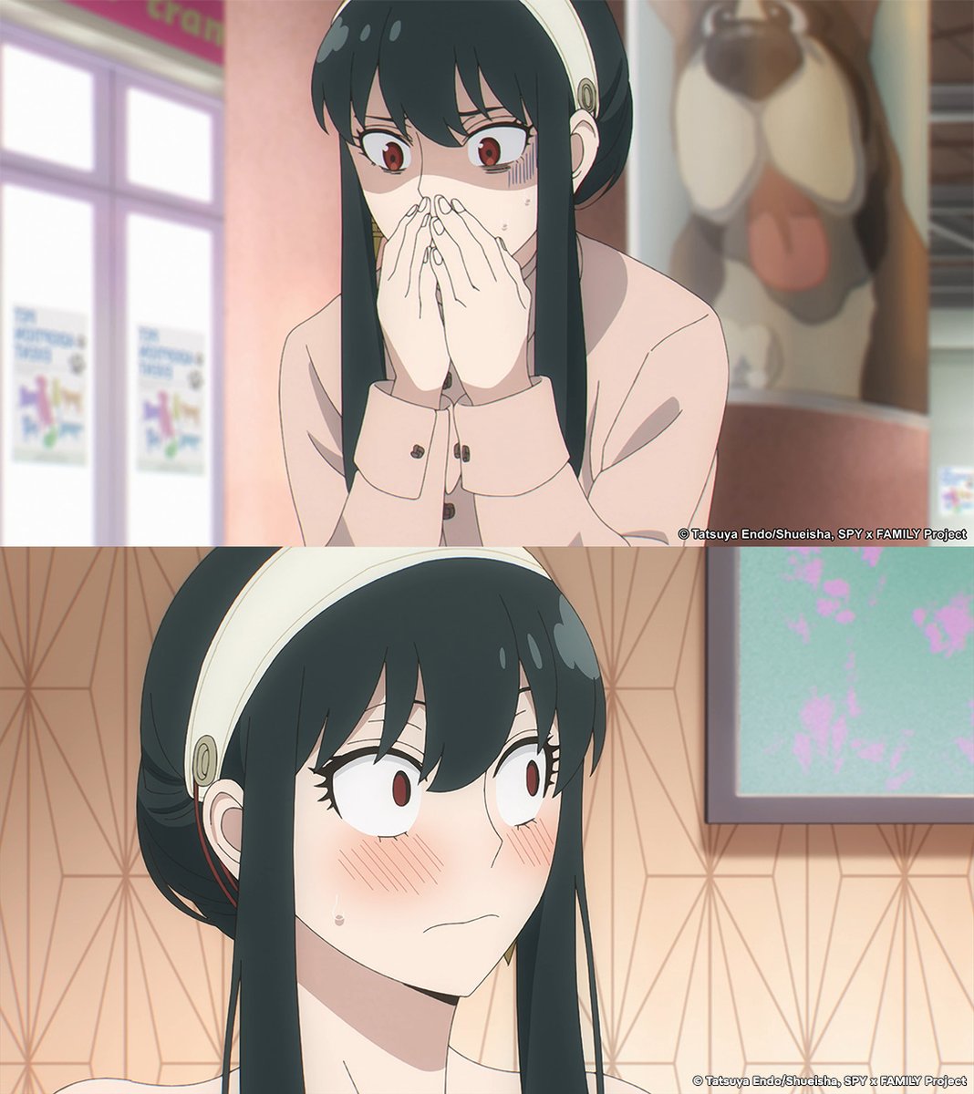 Crunchyroll's tweet photo. An assassin with the anxiety levels of someone who left the oven on at home. (via SPY x FAMILY) https://t.co/1Z9a1we2pG