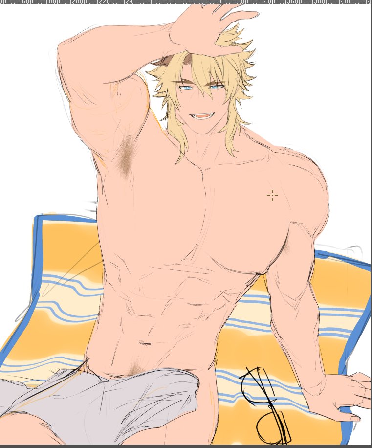 0vv0b's tweet photo. varka art stream today!! lets see how far i finish this time 🤤https://t.co/wib5ltCHhe https://t.co/c3TeK07I79