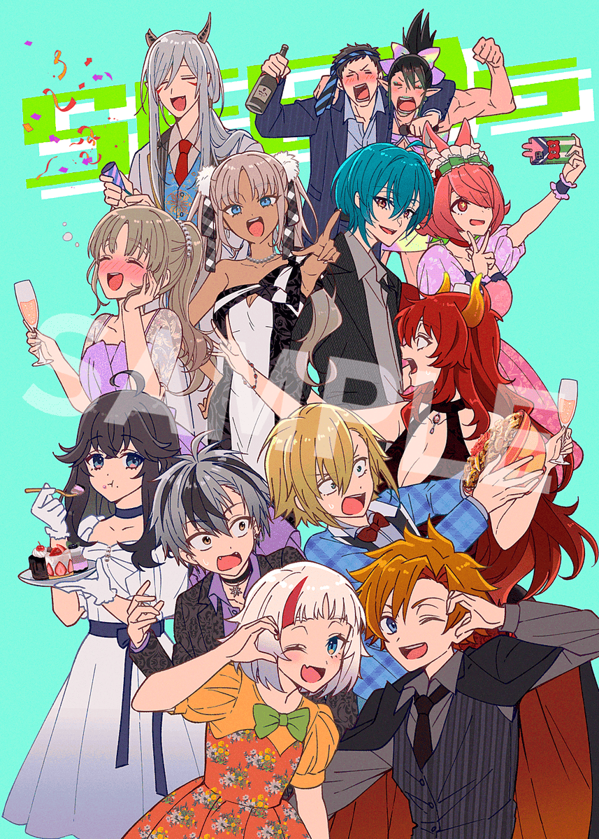 chai_tomato's tweet photo. 【お仕事報告】
改めまして、4月に開催されましたにじそうさく11記念合同誌「Prism Frame」にて「SEEDs1期生」13名のイラストを寄稿させていただきました！
#にじそうさく11 #PrismFrame https://t.co/9dFbRflPpt