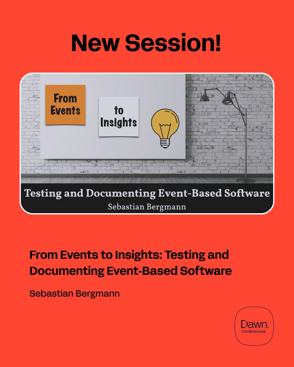 dpcon's tweet photo. Sebastian Bergmann presents 'From Events to Insights: Testing and Documenting Event‑Based Software' at Dutch PHP Conference. Watch the recording and pick up practical developer insights. 

🎥 https://t.co/fxZrslaq0c 

#developers #programming https://t.co/PbutR2U7iw