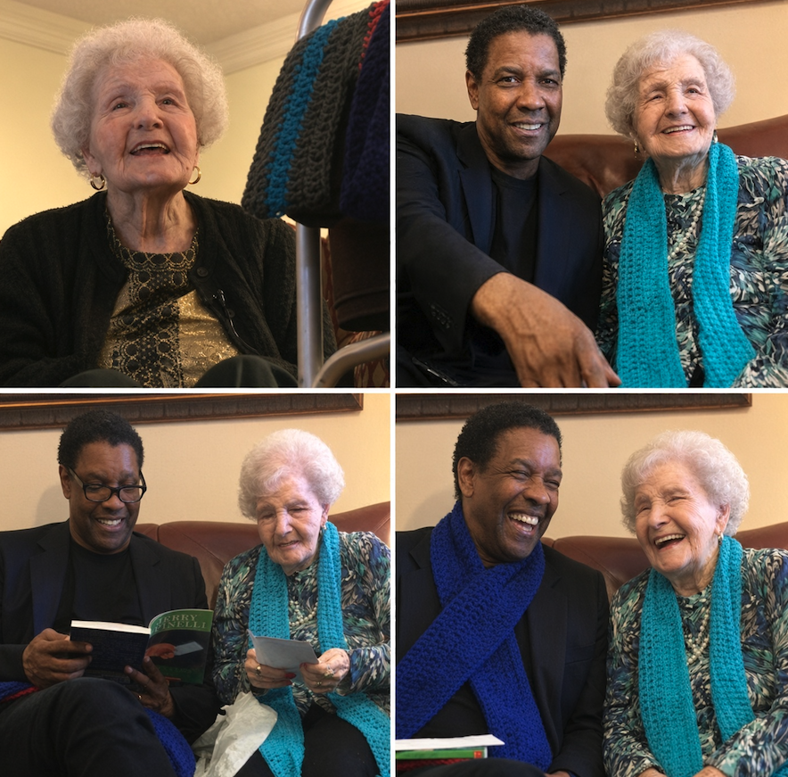 ankorinclan's tweet photo. Cuando Denzel Washington tenía 7 años, una bibliotecaria de Mount Vernon, en Nueva York, le hizo su primer carné de biblioteca. Cincuenta años después, ya con dos Óscar en casa, él cruzó medio país para sentarse a su lado y decirle lo mucho que aquel gesto había significado en su vida.

Se llamaba Connie Mauro, aunque para todos era Miss Connie. Trabajó cerca de 50 años en la biblioteca pública de Mount Vernon, la ciudad donde creció el actor, que vivía justo enfrente. Allí conoció a aquel niño que entraba en la sección infantil a pedir libros, y nunca lo olvidó. Con los años ella se jubiló y acabó viviendo en una residencia de mayores en Marietta, cerca de Atlanta, donde pasaba los días tejiendo bufandas que regalaba a quien lo necesitara.

En noviembre de 2016 Connie iba a cumplir 99 años, y el personal de la residencia se propuso conseguir lo imposible: que Denzel la llamara. Hicieron llamadas, grabaron un vídeo y pidieron ayuda en redes sociales hasta que el mensaje llegó a su equipo. El día del cumpleaños sonó el teléfono. Era él. Le dijo que no sabía cuánto le había ayudado, y ella le contestó que era el niño más guapo, que lo quería y que siempre había sido su niño especial de la biblioteca. Cuando él prometió ir a verla, Connie respondió que esa visita sería su regalo de Navidad.

Y cumplió. En diciembre de 2016, mientras promocionaba la película “Fences” en Atlanta, Denzel se presentó en la residencia. Se sentó junto a ella en un sofá de cuero marrón, le cogió la mano, le dio un beso en la mejilla y pasaron más de hora y media recordando y riéndose. Leyeron juntos, ella le regaló una bufanda azul tejida con sus propias manos y, según contó la directora del centro, era como si nunca hubieran dejado de verse.

Antes de irse, Denzel dejó una frase que resume toda la historia: esa mujer había tenido un impacto enorme en su vida, y se trataba de devolver lo recibido y de ser amable.

Hay personas que nunca salen en los créditos de una película, pero sin ellas muchas historias no habrían empezado. Una bibliotecaria, una maestra, un vecino que te presta un libro en el momento justo.

¿Hubo alguien así en vuestra infancia, alguien que os cambió la vida y al que nunca llegasteis a dar las gracias?