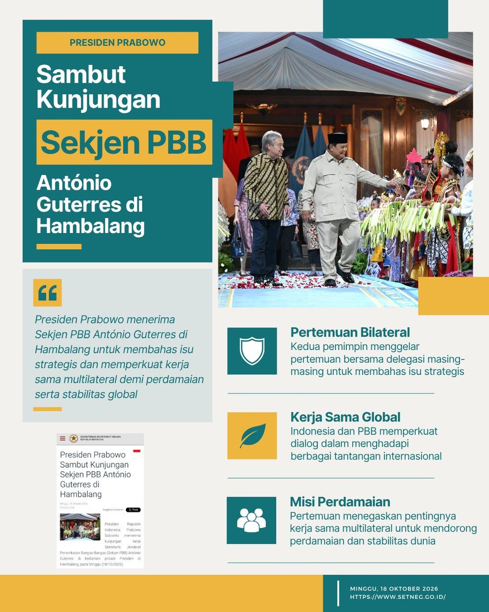 Keishaadelinee's tweet photo. Sinergi lintas sektor menjamin kegiatan berjalan optimal. Pembangunan nasional bukan kerja satu pihak, melainkan kerja kolektif segenap komponen bangsa.

Wujudkan Program Strategis https://t.co/W8Z9iIRwnj