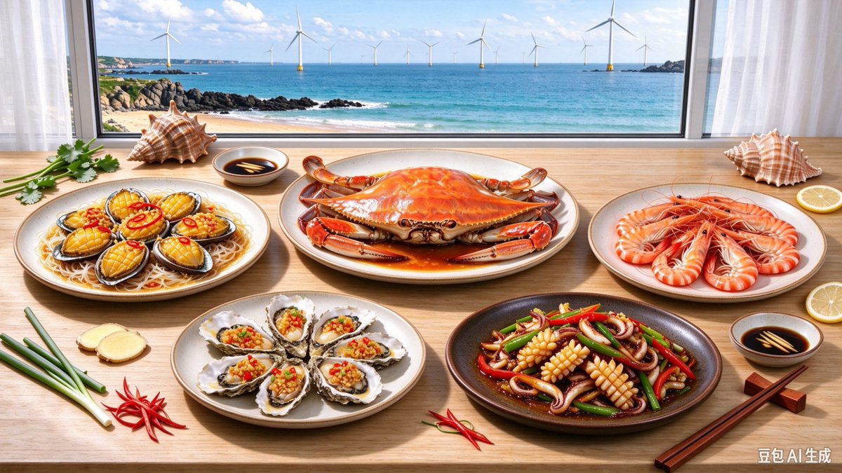 pingtanchina's tweet photo. 🌊#FishingSeason is back! Seafood is taking the center stage!
🦀🦐 Swimming crabs, prawns, abalone, oysters — one after another.
Fresh, sweet and satisfying. Every bite brings a delicious boost to recharge after summer.
(Generated by AI)

#Pingtan #PingtanSeafood
@iRizhao https://t.co/O3FYGNOXkE