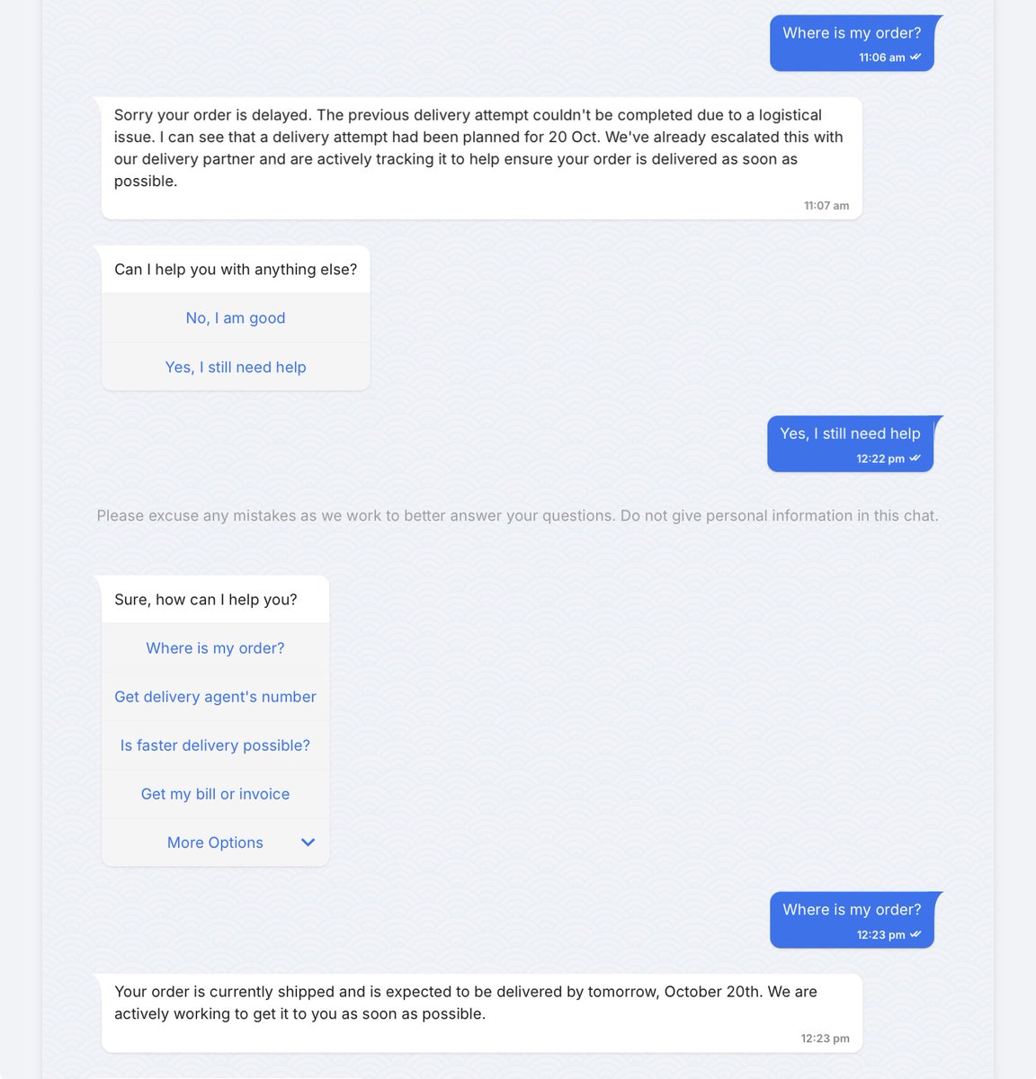 imaginefury's tweet photo. Hey @flipkartsupport @Flipkart , my order OD338853962193325100 (Tracking: FMPP4351612076) reached the nearest hub on Oct 15 and has been stuck there since. Support keeps looping scripted rescheduling daily with no attempt. Get this delivered today or explain the delay. https://t.co/Od9Xmerfnk