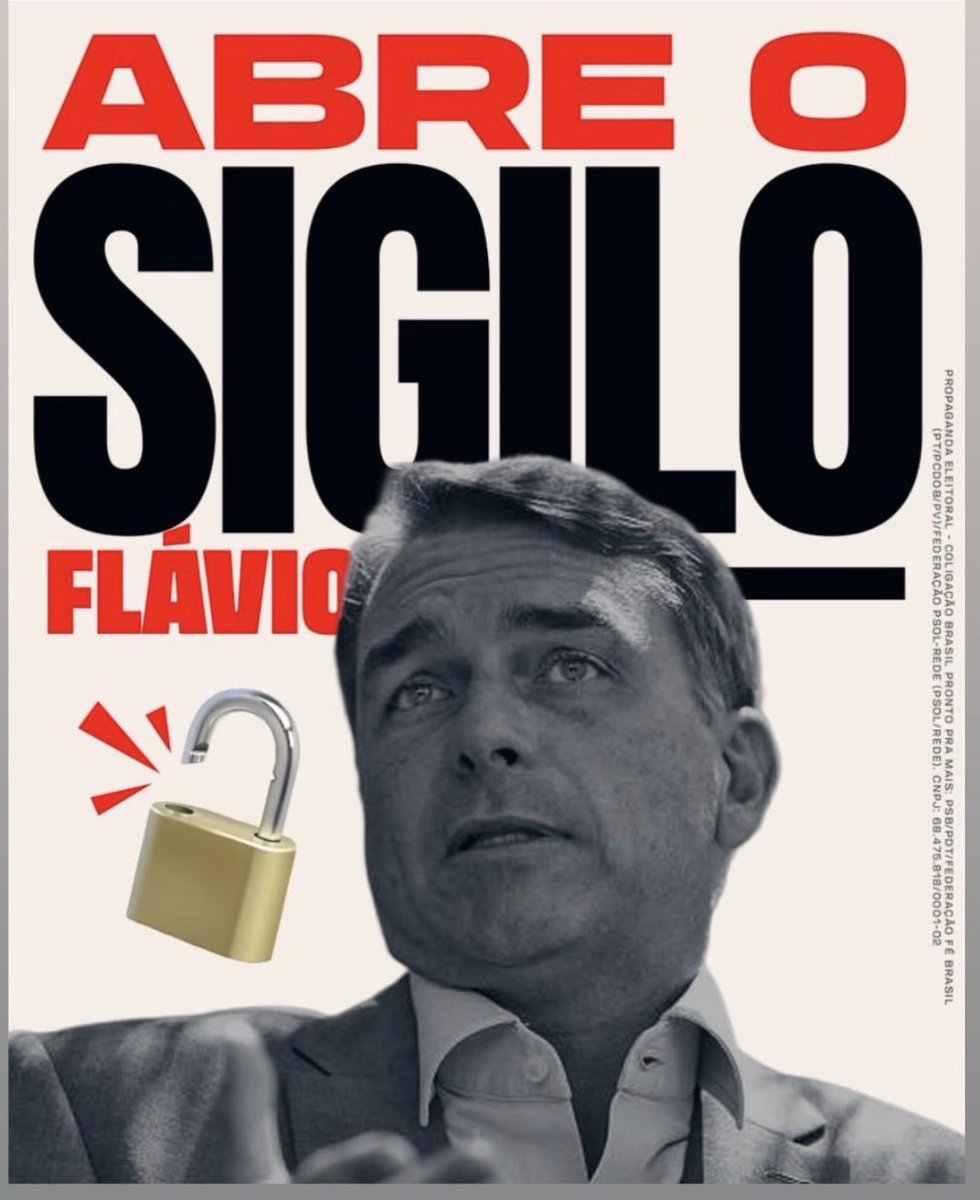 Fernand14085095's tweet photo. @JuarezRoth #AbreOSigiloFlavio https://t.co/TZUjGAt1S8