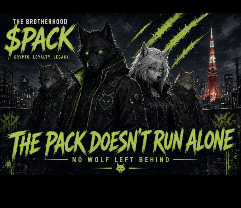 0xDestey's tweet photo. The PACK isn’t just another name on the timeline 👀💚

There’s a reason I’m paying attention, and I’m not here to watch from the sidelines. The community, the energy, the vision everything deserves a closer look. 🐺

If you’re still sleeping on the PACK, maybe it’s time to wake up. 🚀

robinhood:0x27495511b8a2e163efc75d788706a40dd100bc27