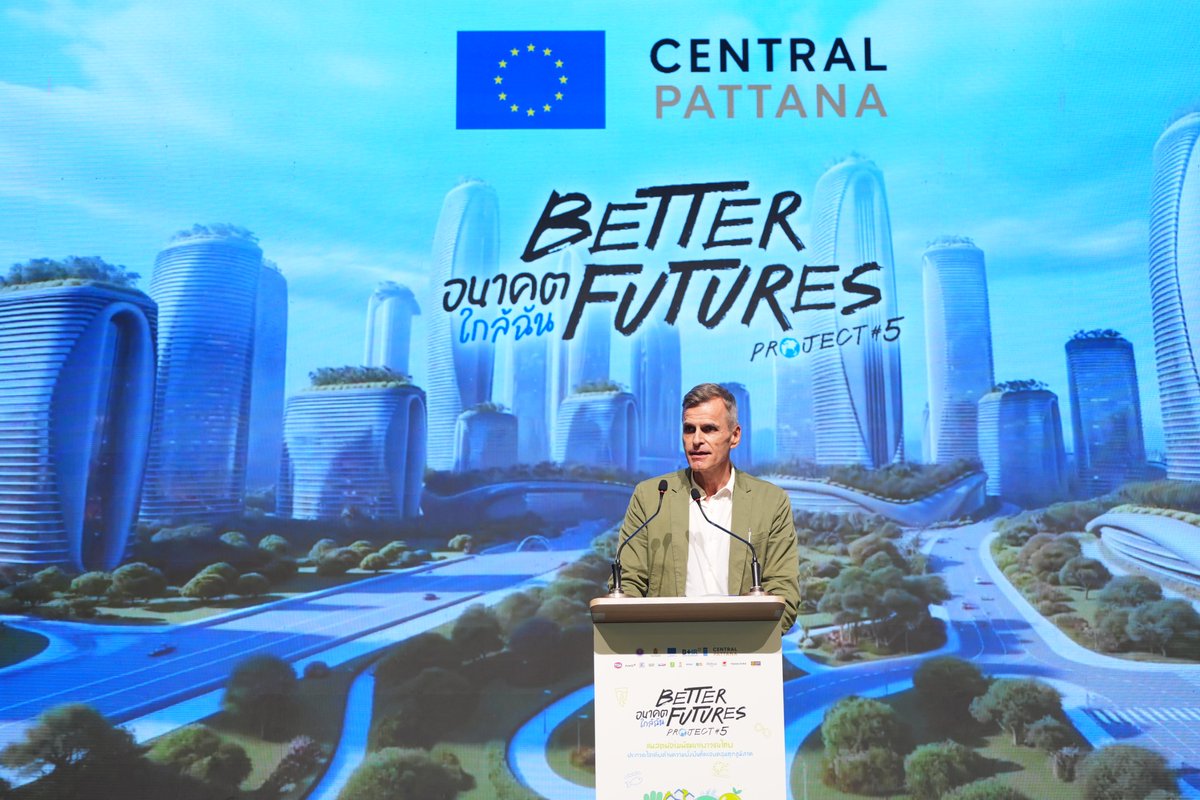 EUinThailand's tweet photo. The EU is supporting young changemakers from across Thailand to develop solutions for responsible consumption & build sustainable communities, under ‘Better Futures’ initiative with @UNDPThailand & @CpnLife.
@EU_FPI #EUForeignPolicy #AgentsOfChange https://t.co/bcIeOFaOyG