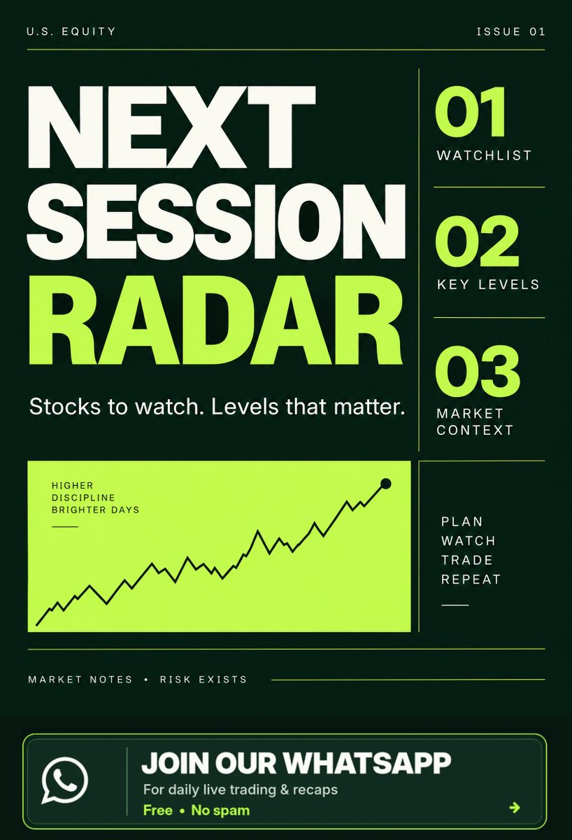 autumnleaf4u's tweet photo. Today only, my U.S. stock resistance-retest notes and chart levels are available to followers who join me on WhatsApp. I break down what a second test can reveal about a setup, so message me today to get your copy 👇 👇 https://t.co/bbZchlmWSX https://t.co/LuOGrbVd3t