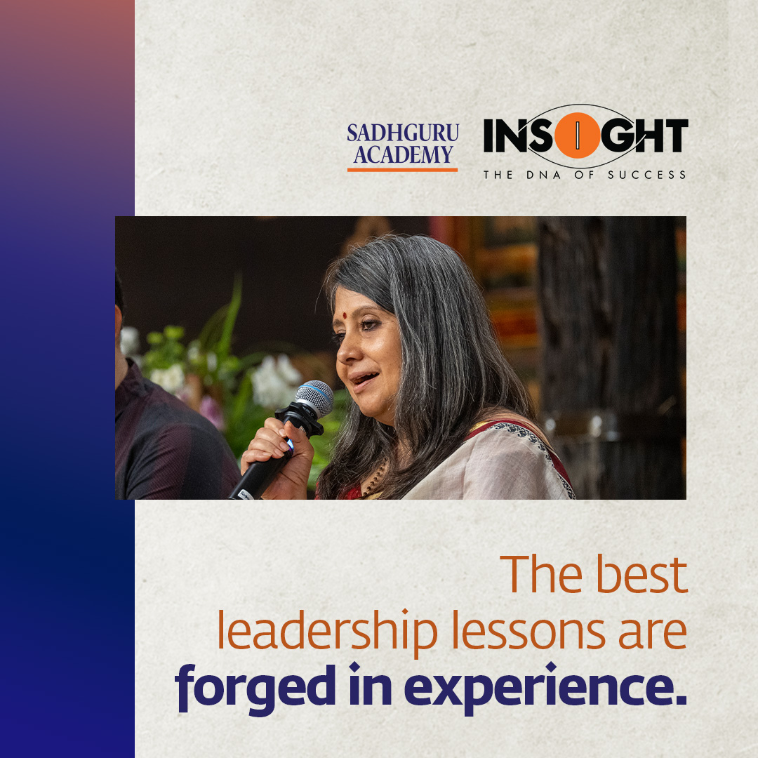 ishafoundation's tweet photo. Some of the most valuable leadership lessons come from those who have built businesses, navigated uncertainty and made consequential decisions.

At INSIGHT: The DNA of Success, explore their journeys through live case studies, conversations, practical work and mentorship.

26–29 November 2026 Isha Yoga Center Coimbatore

Apply now: https://t.co/p2OsGmlpKa