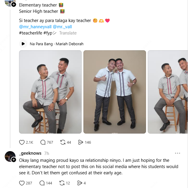 hanniehae1008's tweet photo. can someone enlighten me if anong mali kasi nakakaloka ang comment sa baba. first of all, as a parent, bat mo naman hahayaan magka-socmed ang elementary students? 👀 https://t.co/JGozkB9tB9