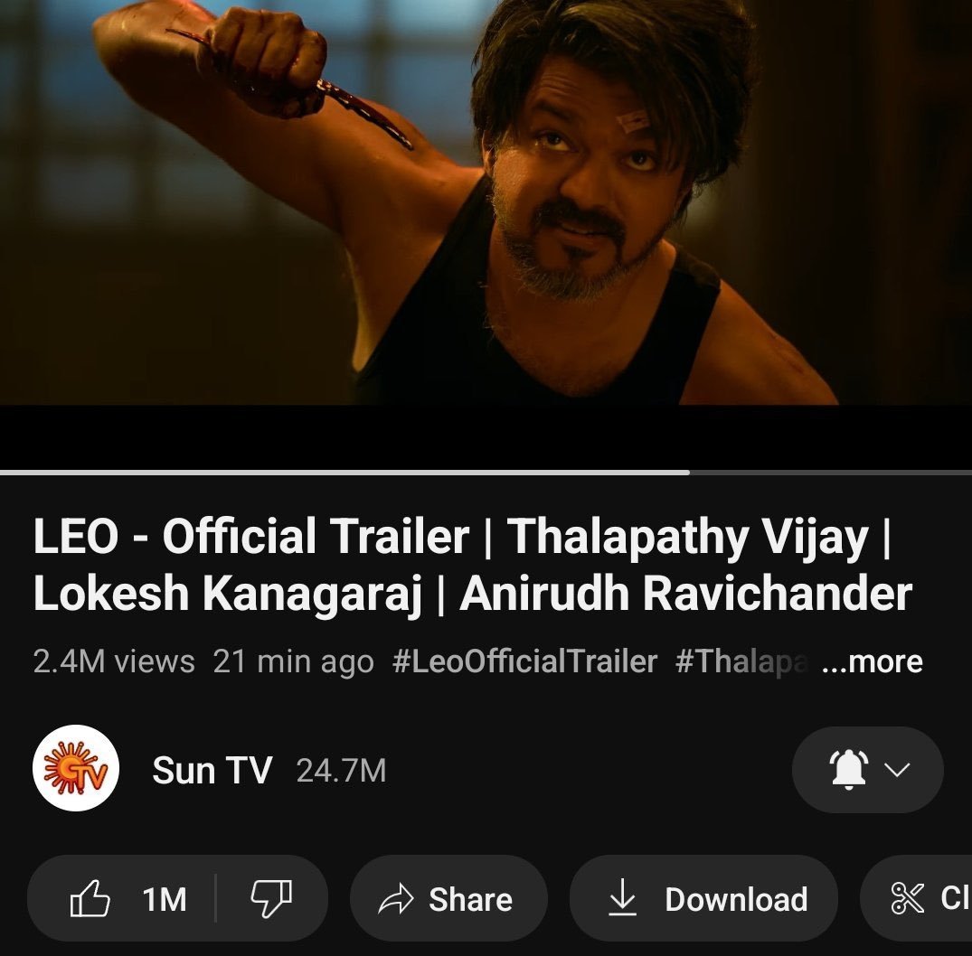 Its__Anu's tweet photo. இந்த Record-யே  உடைக்கணும்னா, 

திரும்ப Leo தான் வரணும்....

Highly anticipated film .... https://t.co/3gYQRFhzxn