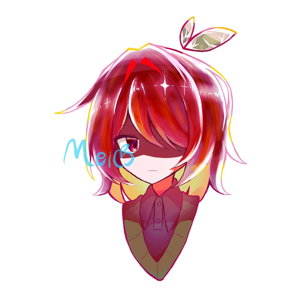aYD4yGtxVq9689's tweet photo. #deltarune
塗り練の🍎クリス！！
宝石風に塗ったつもりなんだけどできてるかな…？👀 https://t.co/Q29U7et9sw