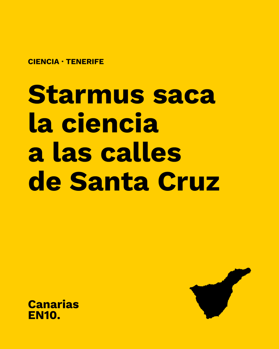 canariasen10's tweet photo. Starmus llevó este domingo la #Ciencia a la plaza de la Candelaria: Jannicke Mikkelsen, Sian Proctor y Julie Payette respondieron preguntas del público. La octava edición continúa hasta el 22 de octubre entre #Tenerife y #LaPalma. Fuente: EL PAÍS https://t.co/mScavCx9gy