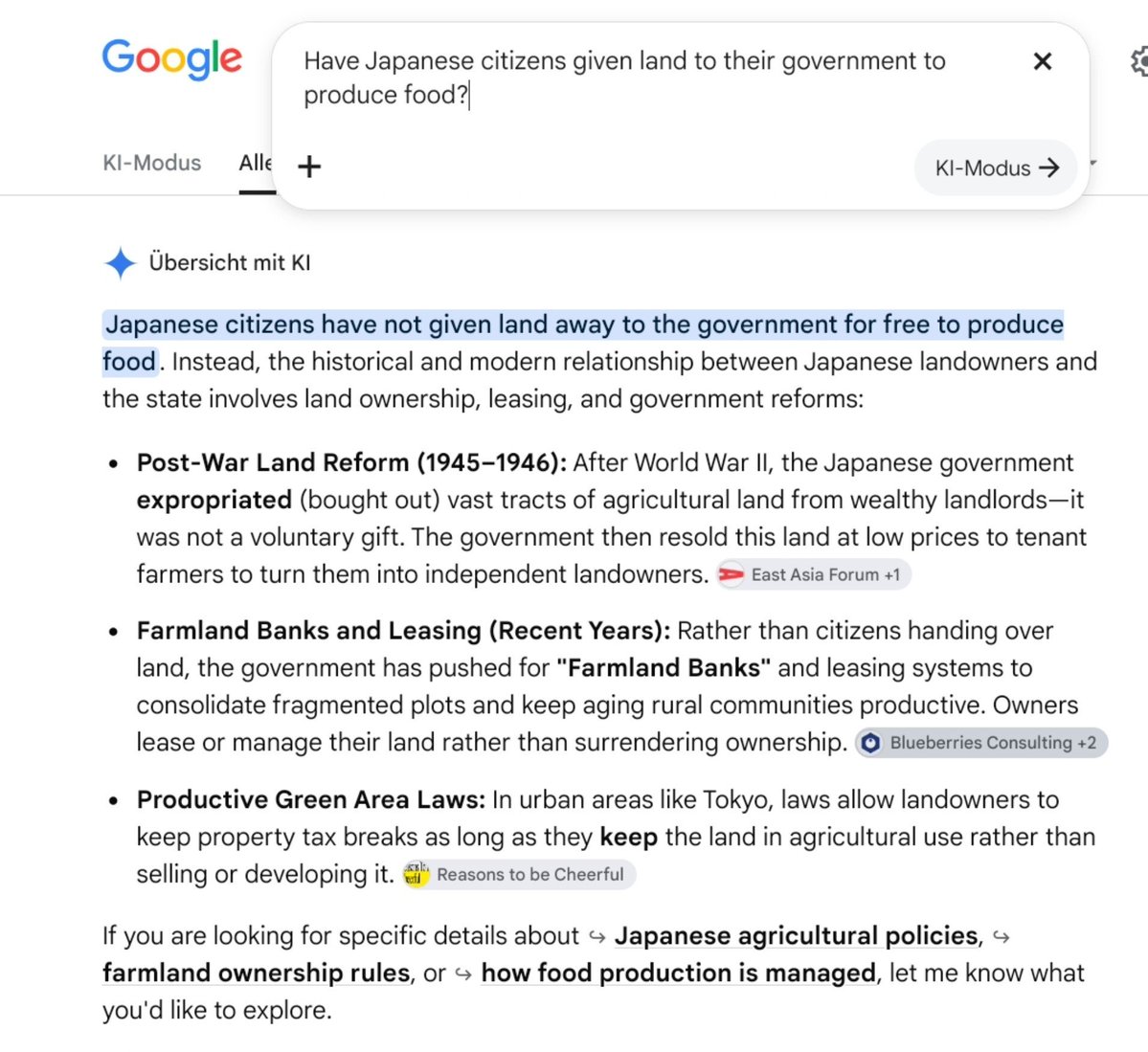 johnnjenga's tweet photo. William Ruto wants to reproduce Japanese model in Kenya. I factchecked his claims that all Japanese people live in towns and have given land to Japanese government to produce food for them. I went a step further and asked, why do most Japanese live where they do. Read for yourselves🙄. ⚖️